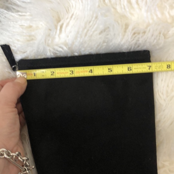 NINE WEST Black Super soft Faux Suede Heeled Boots - Picture 10 of 10